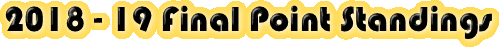 2018 - 19 Final Point